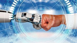 KI-Systeme können einen Beitrag dazu leisten, dass Menschen ihrer Arbeit sicher, eigenverantwortlich und selbstbestimmt nachkommen und wettbewerbsfähige Arbeitsplätze gesichert werden. (©Alexander Limbach - stock.adobe.com)