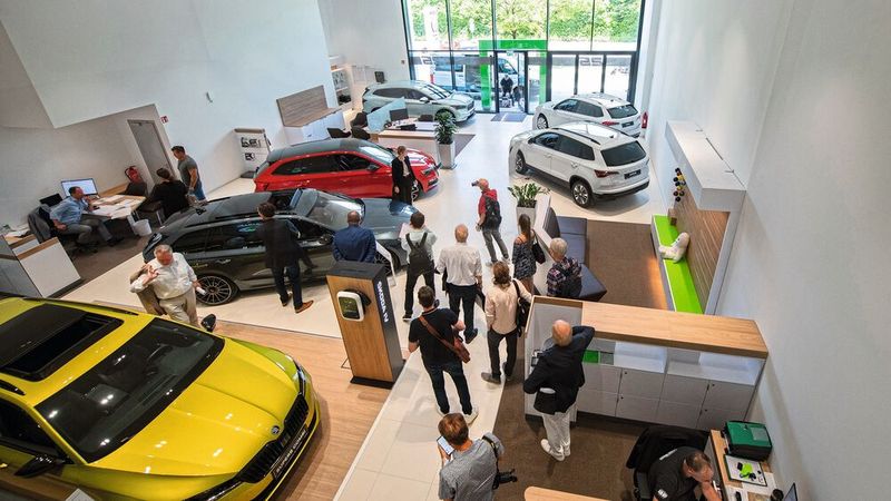 Auch für die Schwestermarke Skoda ist in dem Neubau wieder Platz. (Bild: PIA/VGRD)