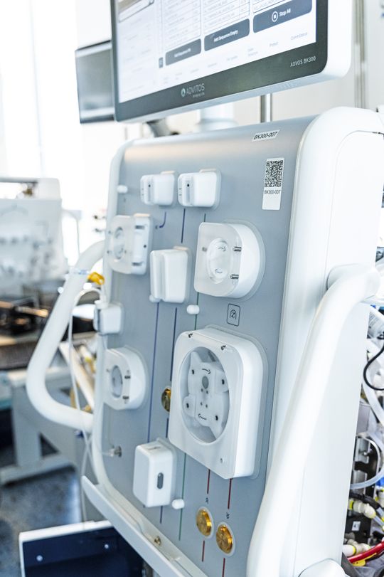ADVOS BK300: eine innovative Plattform zur Multiorganunterstützung.(Bild:  Ansgar Puden)