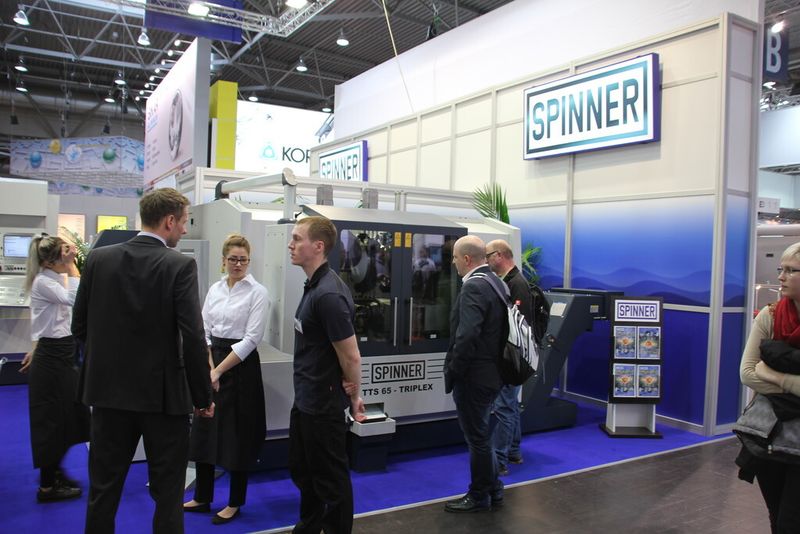 Spinner auf der Intec. (Sonnenberg)