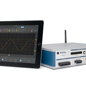 Steuerung und Visualiserung eines Universalmessgeräts über WLAN.