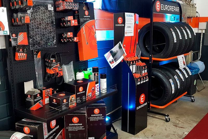 Das Mehrmarken-Ersatzteil- und -Zubehörangebot der Groupe PSA „Eurorepar“ deckt bereits über 90 Prozent der Produkte im europäischen Verschleißteilebedarf ab. (Bild: Christine Winkler)