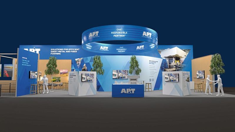 Unter dem Motto „One Responsible Partner“ zeigt AP&T sein Portfolio.