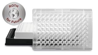 Mikrotiterplatten von Carl Roth (Bild: Carl Roth, Marco Lombardi)