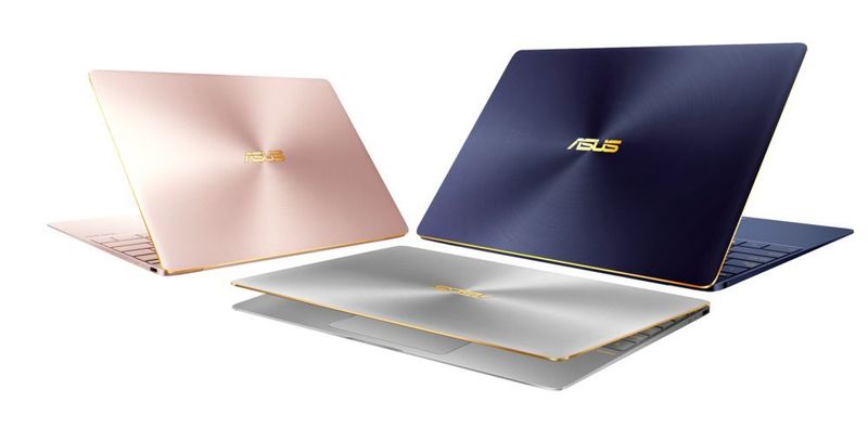 Das Zenbook 3 ist in den Farbn Royal Blue, Rose Gold, und Quartz Grey lieferbar. (Asus)