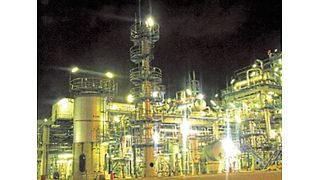 Mitsui Chemicals’ existing manufacturing plant for high-performance elastomers in Singapore.   (Source: Mitsui Chemicals)