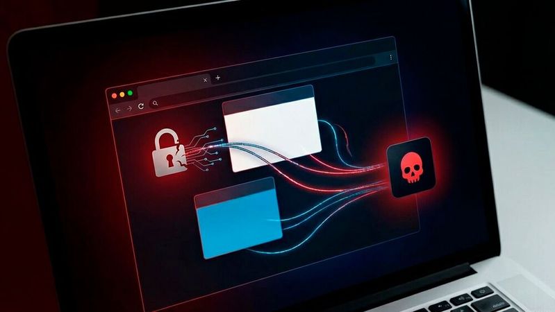 Die Publisher Yana Project, GameGen, SideGames, Rodeo Games und InterAlt verbreiten im Chrome Web Store gefährliche Browser-Erweiterungen, die Daten abzapfen.(Bild:  Gemini / Vogel IT-Medien GmbH / KI-generiert)