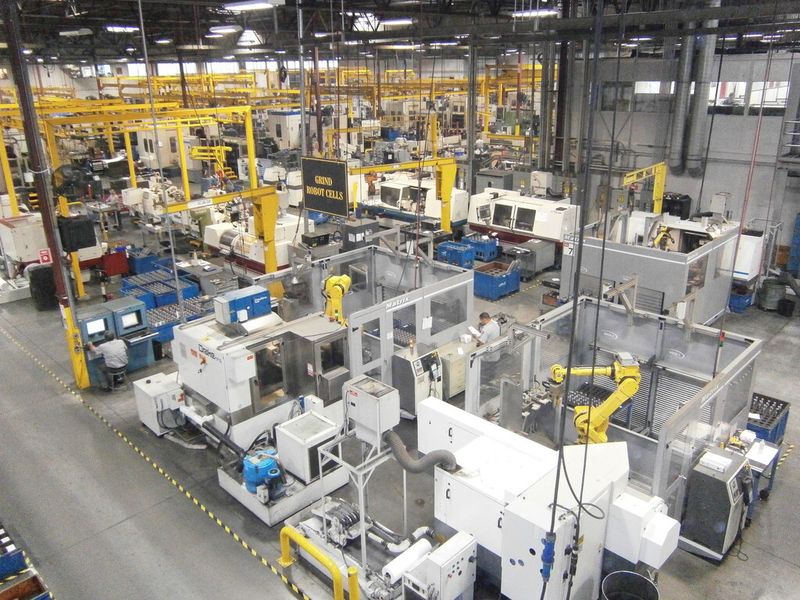 Impressionen aus dem Unternehmen Haas Automation in Oxnard, Californien, USA. (Bild: Königsreuther)