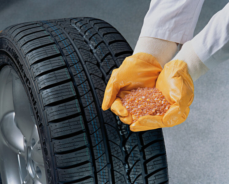 ... that are mainly used for energy efficient automotive tires. (Picture: Lanxess)