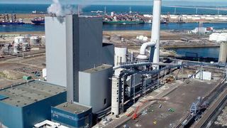 The production of green hydrogen on the Uniper site fits in perfectly with the strategy of the Port Authority to make the industry more sustainable. (Uniper)