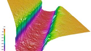 Microcube: Image 3D en pseudo-couleurs réalisée avec InfiniteFocus. (Image: Microcube)