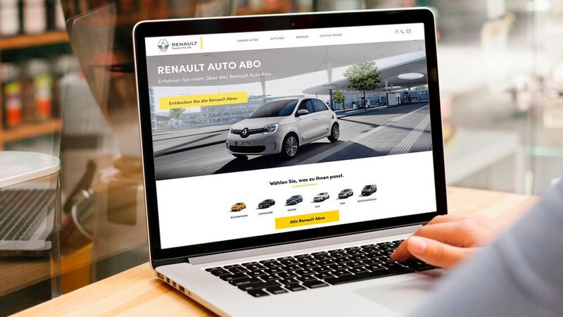 Auto-Abos sind im kommen. Für Nutzer sind sie dann interessant, wenn die Monatsraten günstig und viele Services inbegriffen sind.(Bild:  Renault)