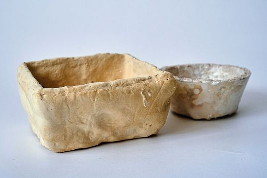 Nachhaltig und biologisch abbaubar: Verpackungen aus Pilzmyzel(Bild:  Fraunhofer IAP, Jadwiga Galties)