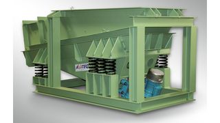 Im Rahmen des Joint Ventures werden Vibrationsanlagen wie diese Förderrinne für den chinesischen Markt gefertigt. (Bild: Aviteq)