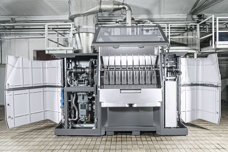 Kompaktes Design – der Platzbedarf des Scheibenpakets im CD Dryer ist bis zu 60 % geringer als der Walzen eines vergleichbaren Walzentrockners mit derselben Wärmeübertragungsfläche. (Tobias Fröhner)
