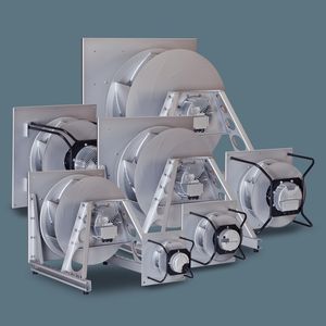 Auszug aus der Plug-Fans-Baureihe, ebenfalls mit EC-Antrieben. 