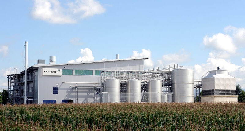 At the Clariant demonstration plant in Straubing, trials with various cellulose raw materials will be carried out as part of the research agreement.  (Clariant)
