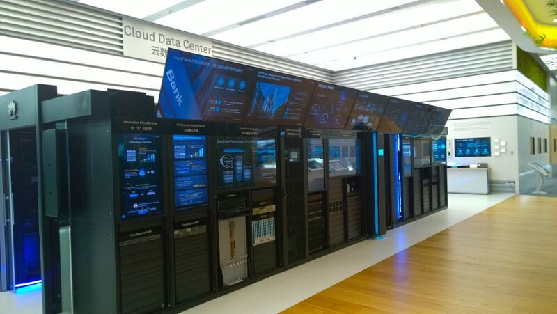 Das Server- und Storage-Portfolio von Huawei. Die Firma stellt auch Komponenten für Stromversorgung, Housing, Klimatisierung und Datacenter-Management her.  (Vogel IT-Medien)