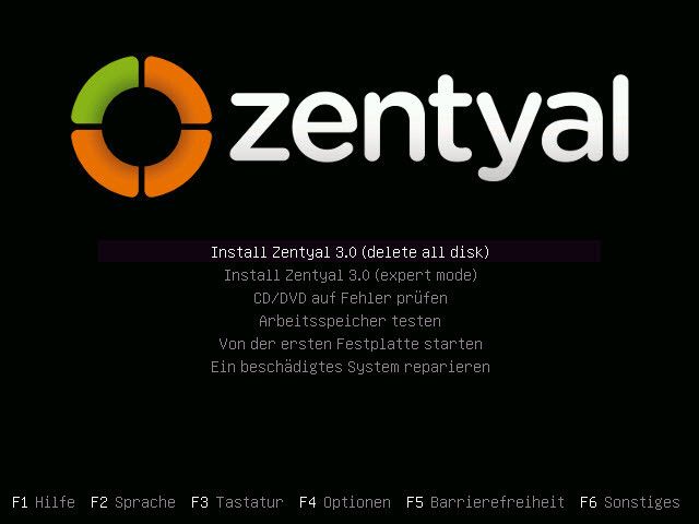 Abbildung 1: Zentyal ist eine der Linux-Alternativen zum SBS-Server von Micrososft und lässt sich schnell und einfach über einen Assistenten installieren. (Bild: Joos)