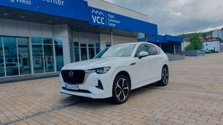 Bis der Siebensitzer CX-80 auf den Markt kommt, ist der CX-60 das Topmodell von Mazda in Deutschland. (Bild: Mauritz – VCG)