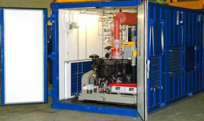 Containerversion mit HD-Kompressorblock K 28.0,Turbo-Diesel Antrieb; Volumenstrom 3,5 m³/min, 250 bar. (Archiv: Vogel Business Media)