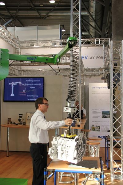 Impressionen von der Intec 2015 in Leipzig. (Sonnenberg)