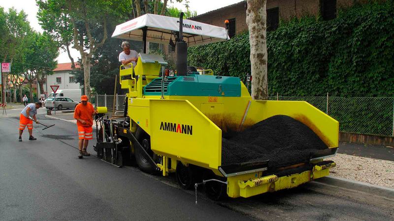 Asphaltmischanlage: Ammann ist seit über 100 Jahren in der Asphaltbranche tätig. (Ammann Group)