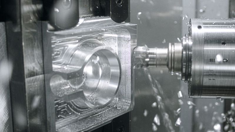Hochproduktive Aluminiumzerspanung: Steinmetzer vertraut auf die Leistungsfähigkeit und Zuverlässigkeit der Heller-Bearbeitungszentren H 2000. (Bild:  Heller)
