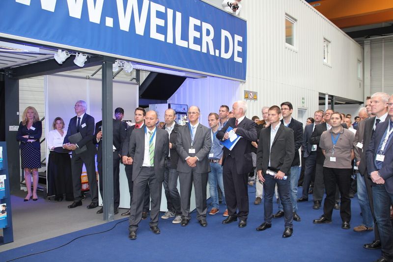 Unter dem Motto „Mehr Wert – mehr Wissen – mehr Weiler“ lud der Maschinenbauer Weiler am 24. und 25. Juni zu seinen Industrie- und Ausbildungstagen. (Bild: Sonnenberg)