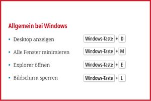 Diese Tastenkombinationen sollten Sie kennen || Bild 2 / 5