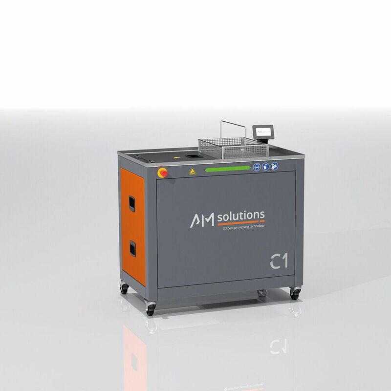 The C1 was specifically developed for the automated removal of support structures from 3D printed components made from photopolymer resins. With its innovative design this machine meets all industrial requirements regarding process stability, consistency of results, cost-efficiency and traceability. Moreover, the C1 produces the desired results much faster than other systems available in the market.
