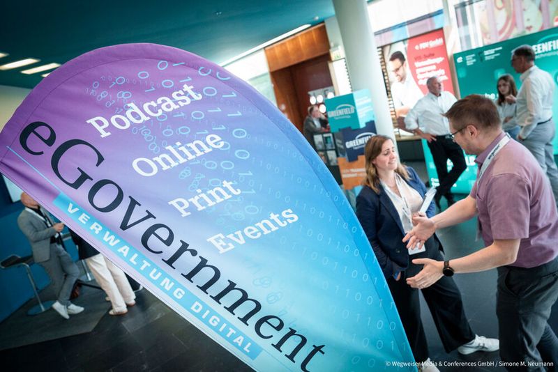 eGovernment war als Hauptmedienpartner auch vor Ort dabei. (Bild: © Wegweiser Media & Conferences GmbH / Simone M. Neumann)