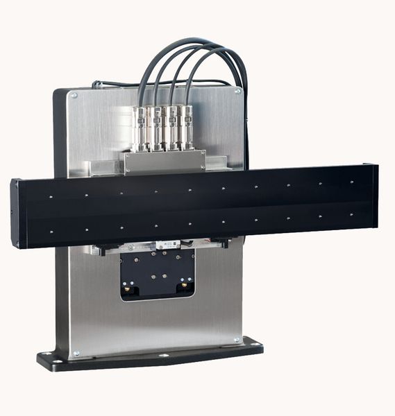 Bild 6: Das Pick-&-Place-System aus dem Konstruktionsbeispiel in Bild 4, wie es in der Realität aussieht. (Bild: Yaskawa)