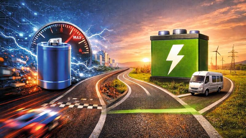 Vergleich:  Kondensatoren speichern elektrische Ladung, Batterien wandeln chemische Energie in elektrische um.(Bild:  WDI AG)