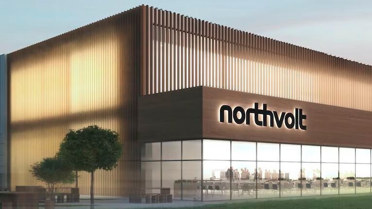 Der schwedische Batteriehersteller Northvolt gibt bekannt, dass der Bau der Produktionsstätte in Heide bald in die nächste Phase gehen kann. (Bild:  Northvolt)