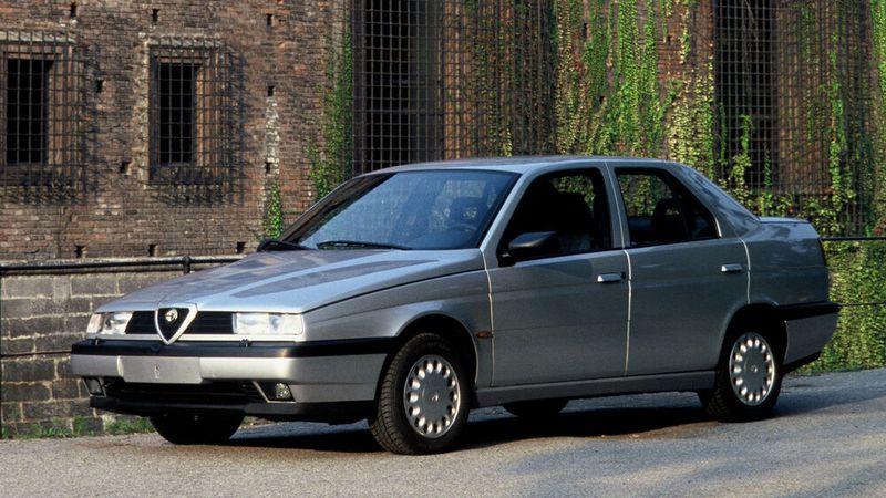 Der Alfa 155 kam 1992 auf den Markt. (Bild: Alfa Romeo)
