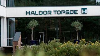 Construction is on schedule for first production by 2025.  (Source: Haldor Topsoe)