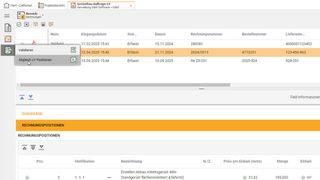 Validierung von E-Rechnungen. (Bild: G&W Software AG)