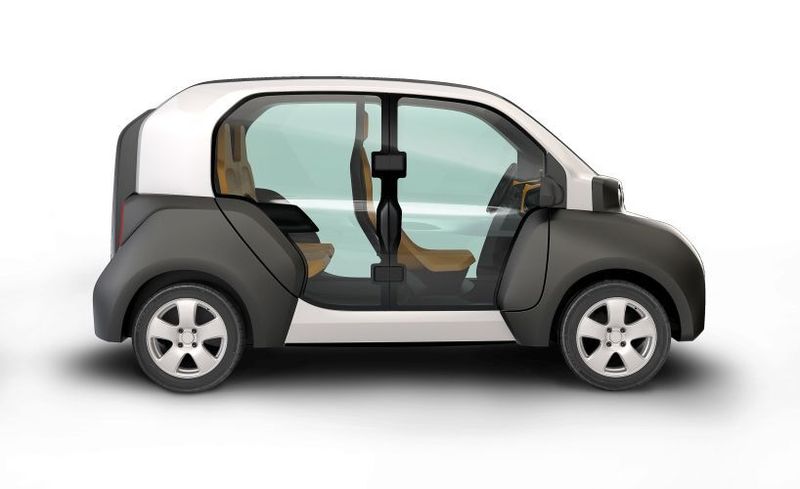 CITY eTAXI: Mit dem CITY eTAXI können Fahrgäste oder Güter billiger, schneller und umweltschonender in der Stadt befördert werden. (naumann-design)