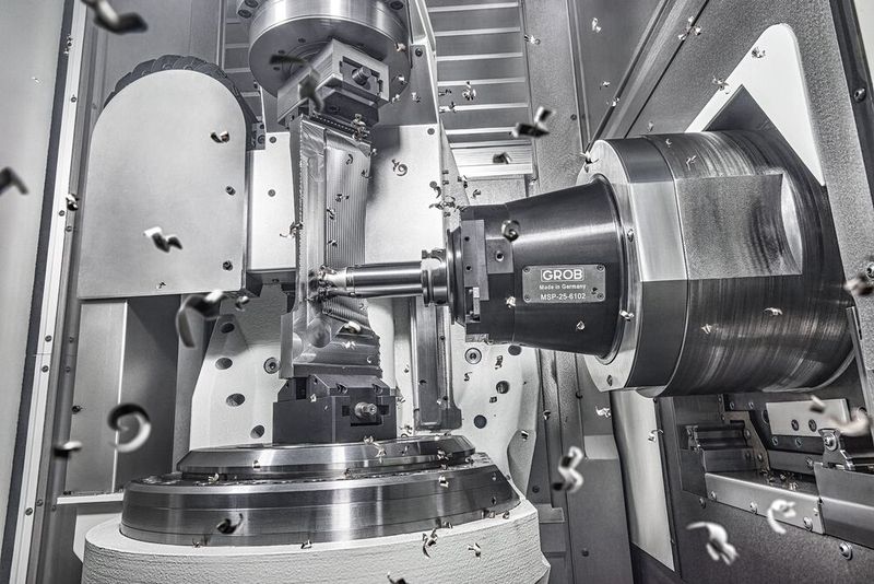 Maschinenbearbeitung (Bild: Grob-Werke GmbH & Co. KG)