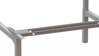 Ergonomisch und platzsparend: Die Bench-Lösung für Duo-Arbeitsplätze von Suspa.  (Suspa)