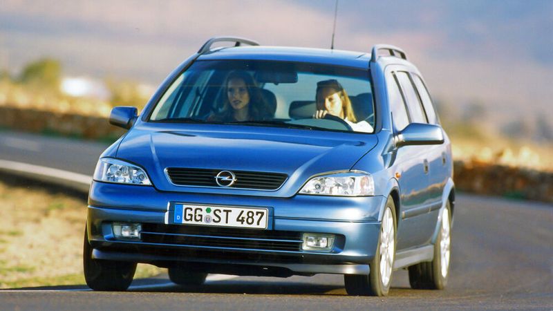 1998 startet die zweite Generation des Astra (G). (Bild: Opel)
