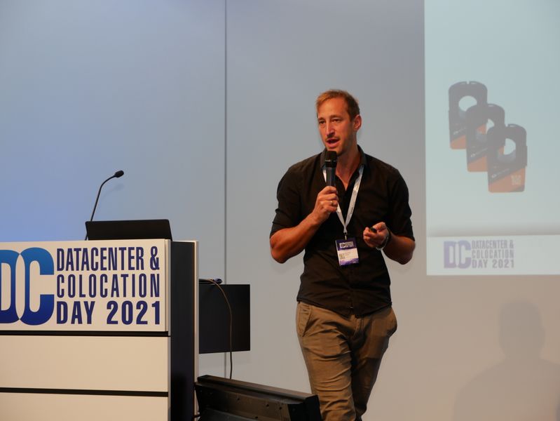 Nicht nur in der Shedhalle mit Stand vertreten, sondern auch mit einem tollen Vortrag auf der Bühne – Patrick Olma von der Olmatic (Vogel IT-Medien GmbH)