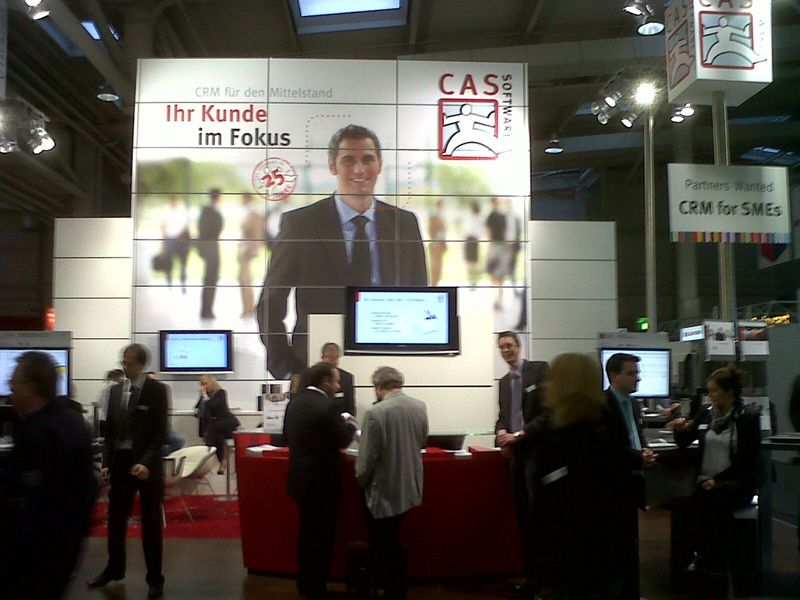 Bei CAS Software steht der Kunde im Fokus (mit im Bild: Rainer Schramm, Projektmanager CRM von itdesign). (Archiv: Vogel Business Media)