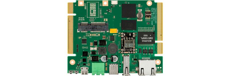 Vereint Vorteile von SBC und SOM: Das SBCCOM von Keith & Koep ergänzt ein Prozessormodul um grundlegende Komponenten und Schnittstellen. Vereint Vorteile von SBC und SOM: Das SBCCOM von Keith & Koep ergänzt ein Prozessormodul um grundlegende Komponenten und Schnittstellen.