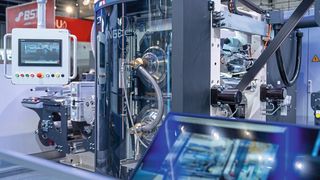 The calendars from Dürr Ingecal are used for film compaction in both wet and dry coating. (Image:Dürr Systems AG)