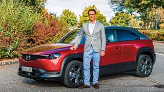 Bernhard Kaplan will in diesem Jahr 3.000 Einheiten des Stomers MX-30 vermarkten. (Bild: Mazda)