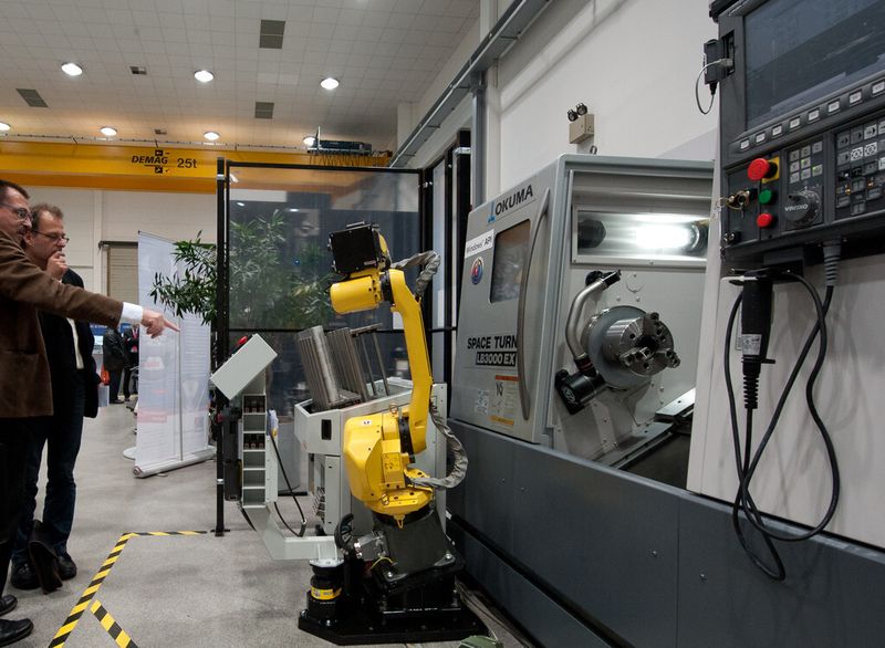 Impressionen vom Okuma-Open-House 2012. (Bild: Okuma/Hennecke)