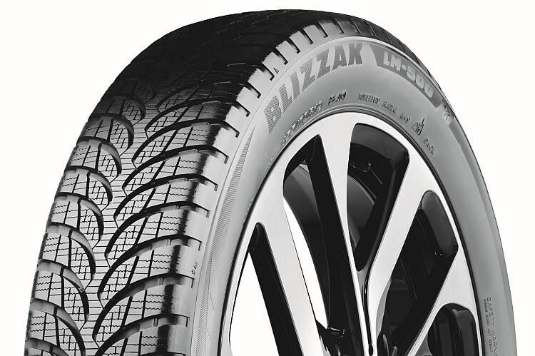 Mit dem Blizzak LM 500 liefert Bridgestone auch ein Winterprofil für den i3. (Foto: Bridgestone)