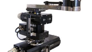 Die neue Schwenkeinheit RSP-MV von Röhm mit Mittelstellung im Einsatz. (Bild: Röhm)